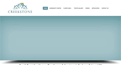 Desktop Screenshot of creekstoneny.com